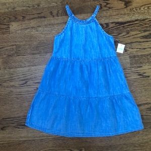 Baby Gap Tiered Chambray Dress